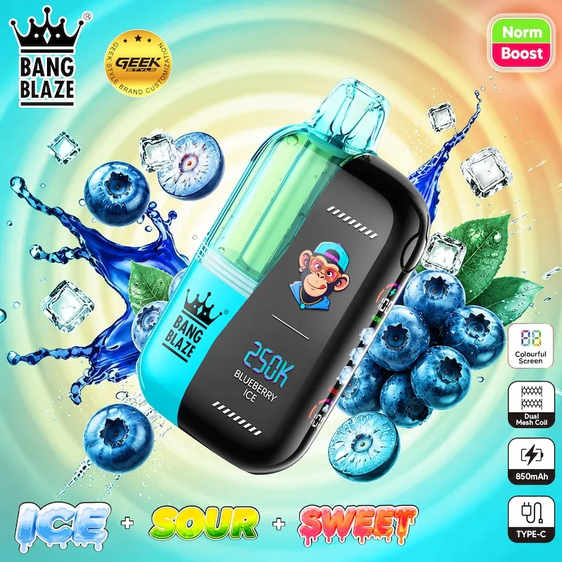 BANG Blaze 250k Dual Mesh Coil Technology Vivivapes 1.0Ω Dual Mesh Coil of BANG Blaze 250k Close-up