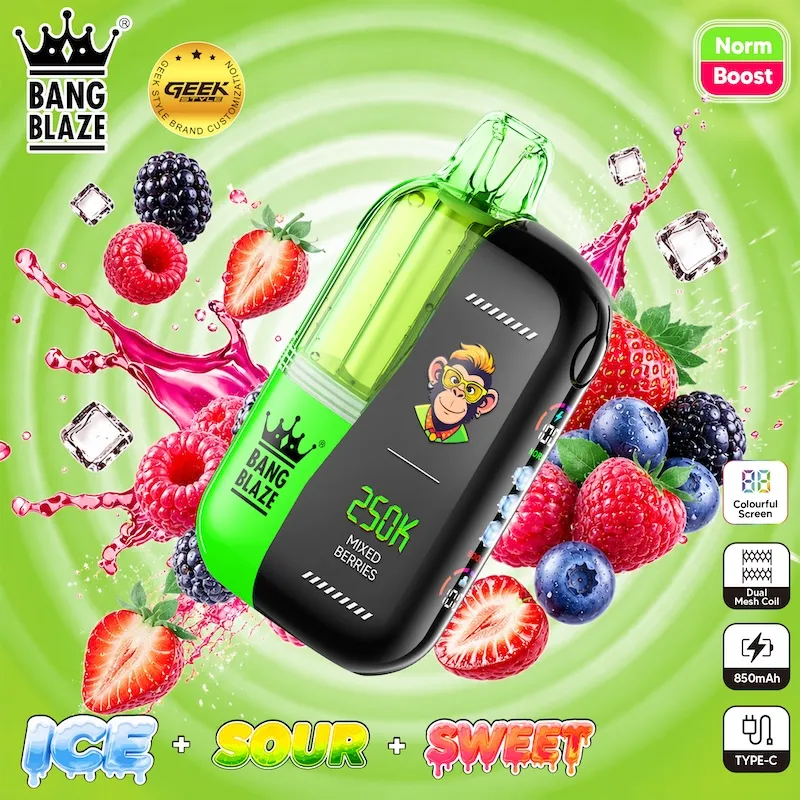 BANG Blaze 250k Wholesale Display Vivivapes BANG Blaze 250k 10 Pcs Display Box Wholesale
