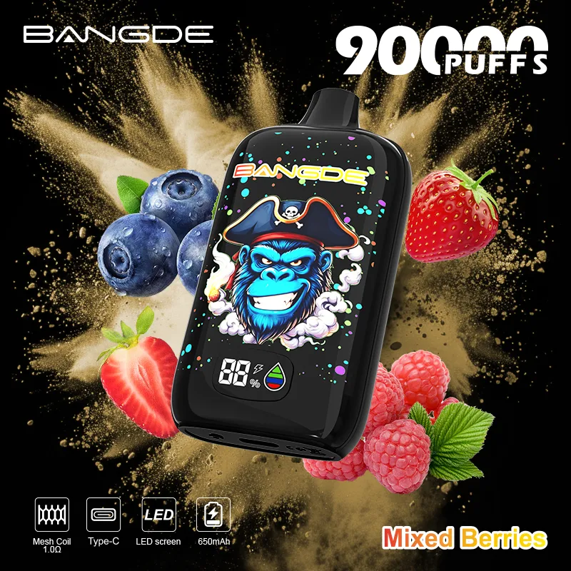 Smart LED indicator on BANG 90000 puffs disposable vape
