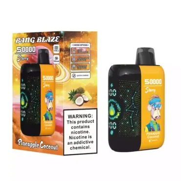 Bang Blaze Starry 50000 Puffs LED Display Disposable Vape - 550mAh Battery, Type-C Charging, OEM/ODM Support