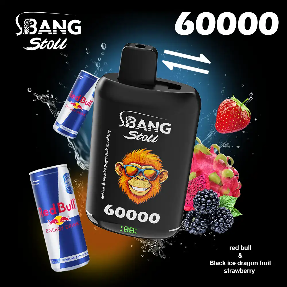 Bang Stoll 60K Puffs 60000 Disposable Vape | 20ml + 20ml Dual Tank | 12 Flavors