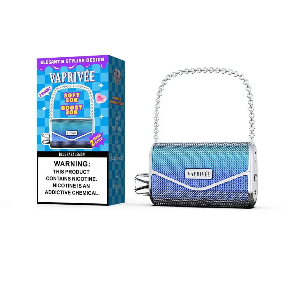 Mr Goodie Vaprivee 50K Puff Vape - Handmade Diamond vaper