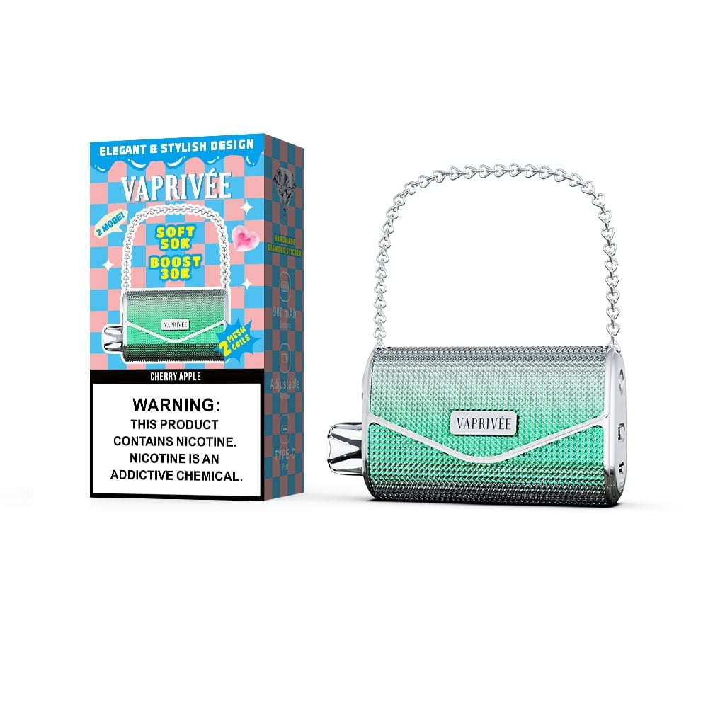 Mr Goodie Vaprivee 50K Puff Vape - Handmade Diamond vaper