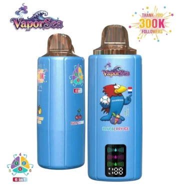 Highest Puff Vape Vaporsea 300K Puff Disposable Vape 300,000 Puffs Triple Mesh Pod System