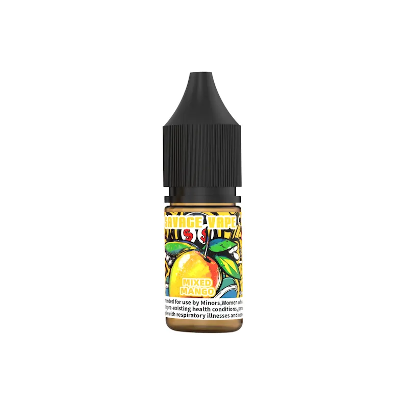 Mixed Mango白底 Vivivapes Smooth vapor produced by SAVAGE Vape V9 20mg/ml Nicotine Salt