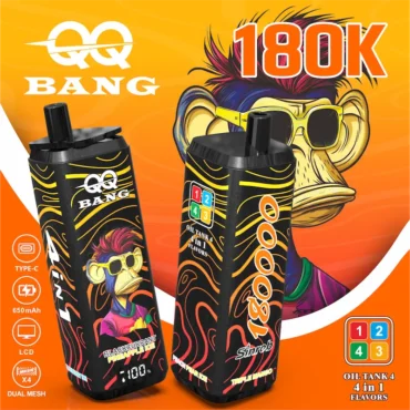 QQ BANG 180K Puffs wholesale bulk stock Europe warehouse