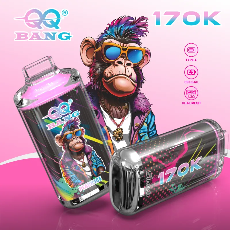QQ Bang 170000 Puffs Vape Device Vivivapes QQ Bang 170K mesh coil disposable vape device