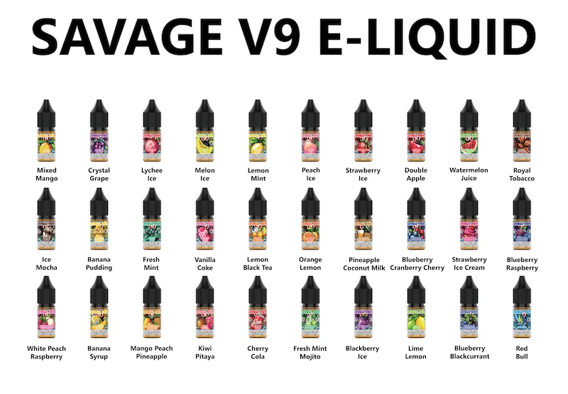 SAVAGE V9 E LIQUID Vivivapes