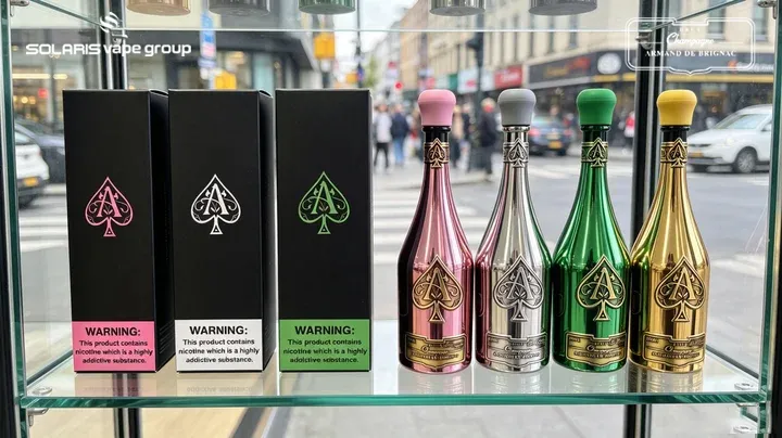 Solaris 50000 Puffs Vape Retail Packaging Display