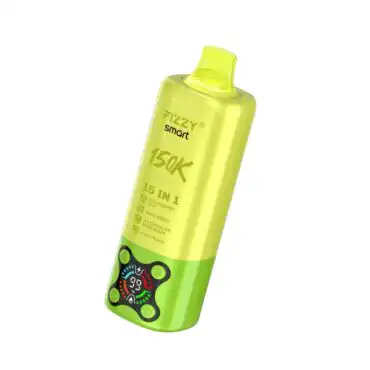 Fizzy Smart 150K vape device with colorful display and waterproof design for vaping enthusiasts.