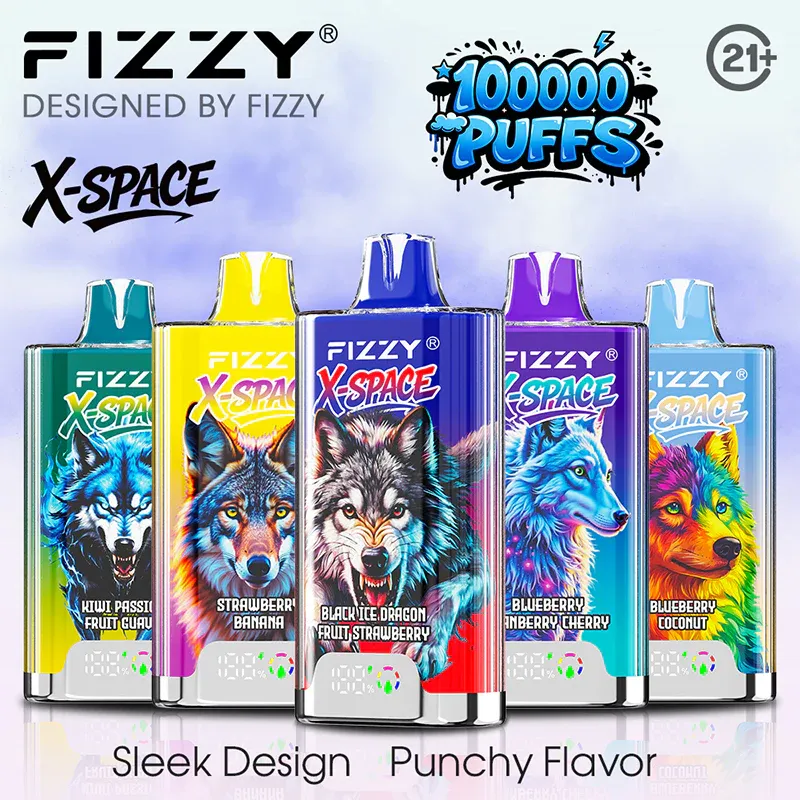 imgi 100 Fizzy100KX Space Vivivapes Exploded view of the dual mesh coil system inside Fizzy X SPACE 100K