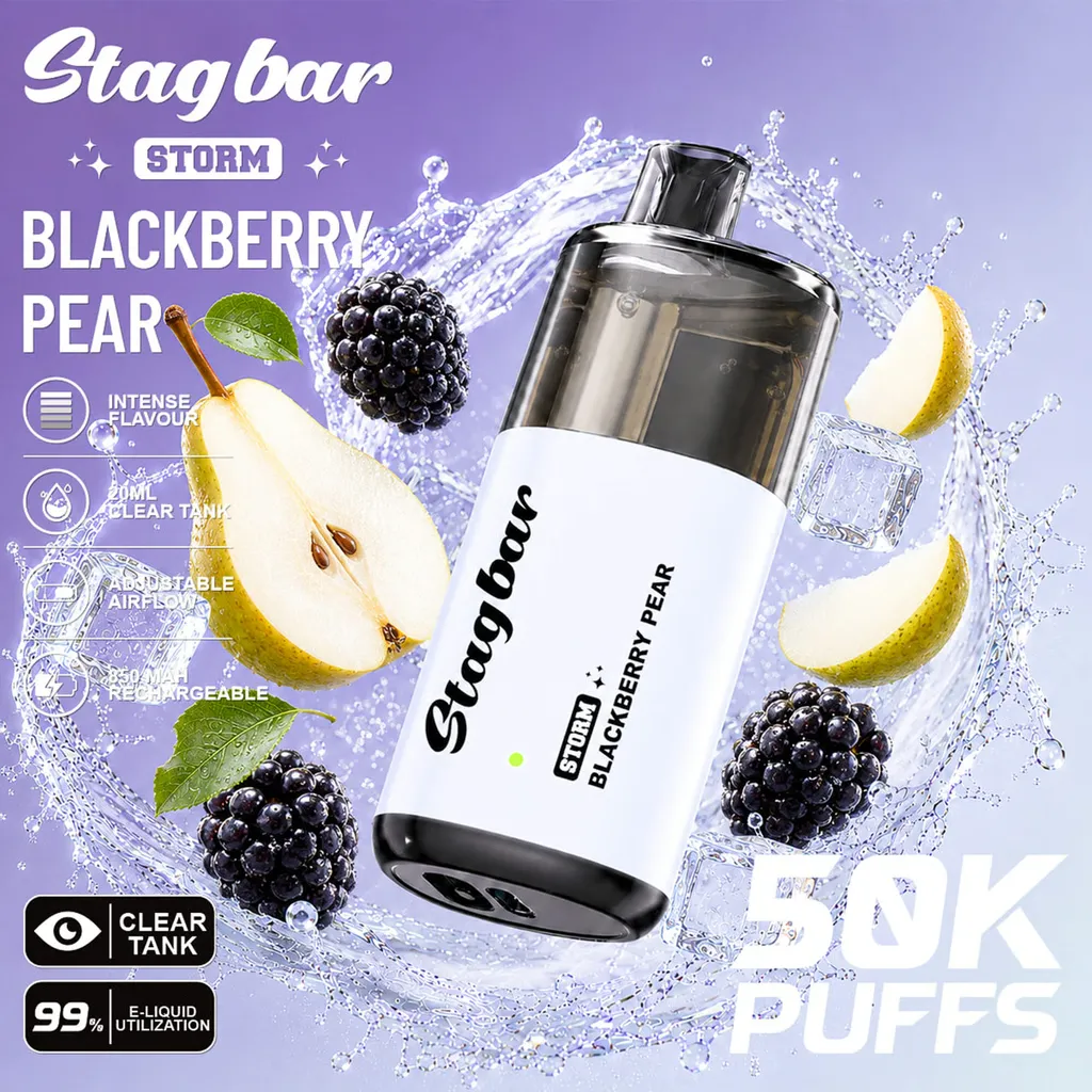 imgi 101 Blackberry Pear Vivivapes STAG BAR flavors list