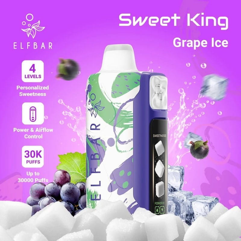 ELFBAR Sweet King 30000 30k Puffs Rechargeable Disposable Vape Kit elfbar 