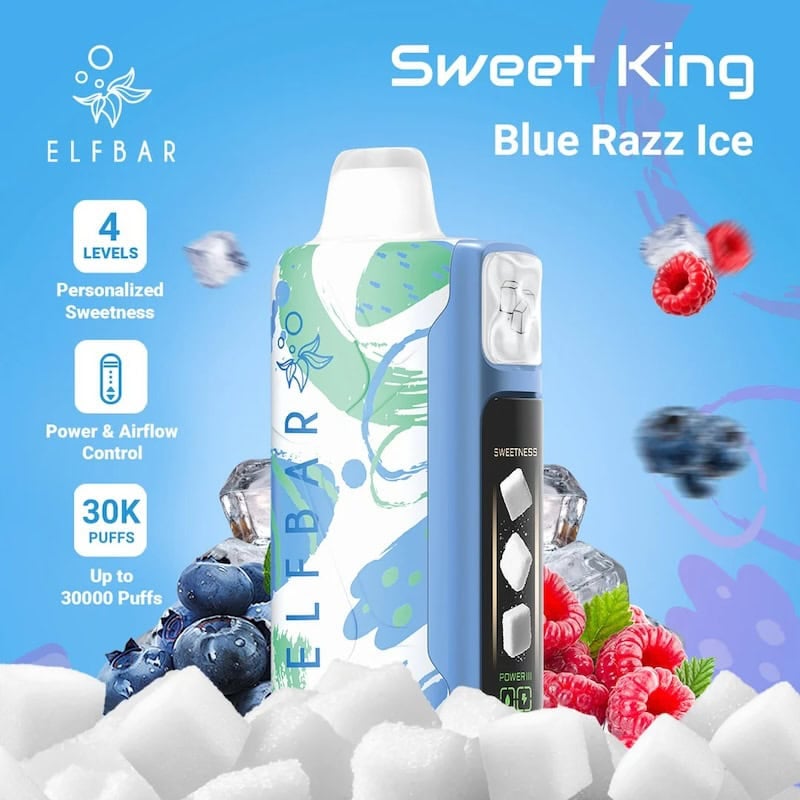 ELFBAR Sweet King 30000 30k Puffs Rechargeable Disposable Vape Kit elfbar 