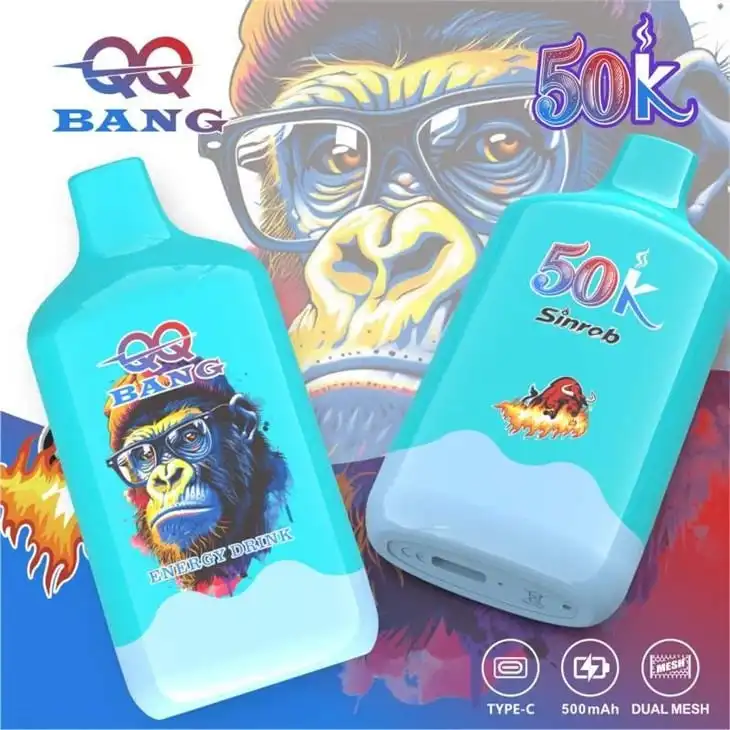 Bulk buy QQ BANG 50000 Puffs with smart screen