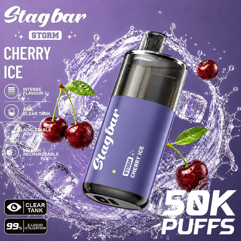 imgi 115 Cherry Ice Vivivapes STAG BAR Storm 50000 50k puff