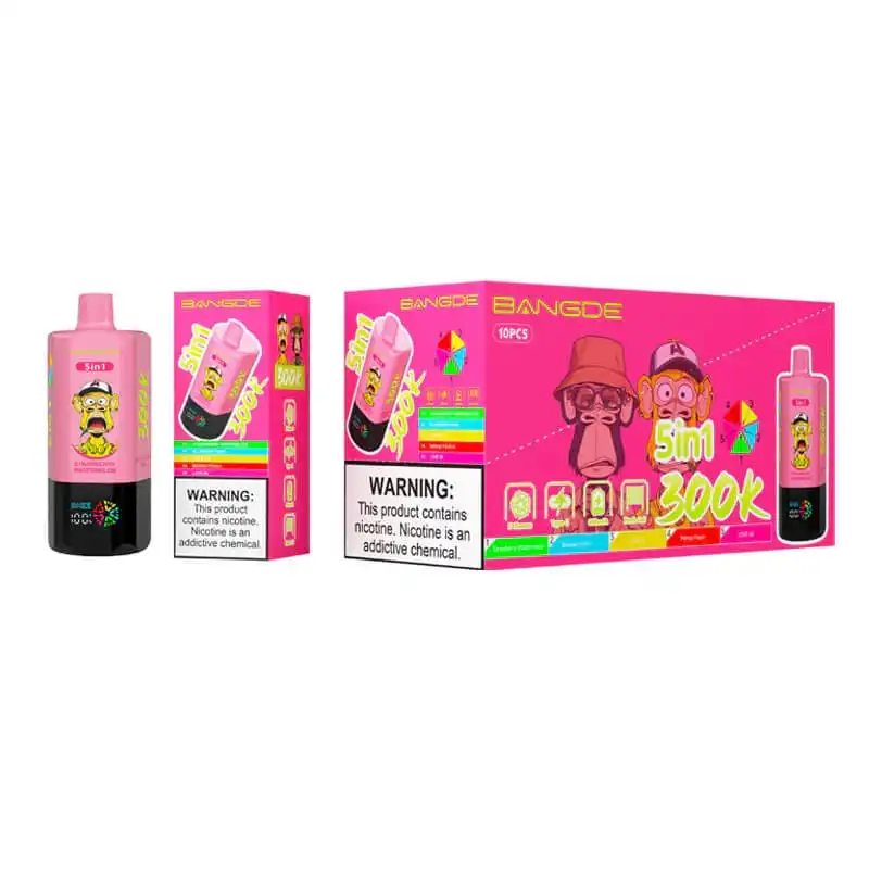 Bang DE 300K Puffs 5-in-1 Disposable Vape - 5 x 20ml Pre-filled Pods