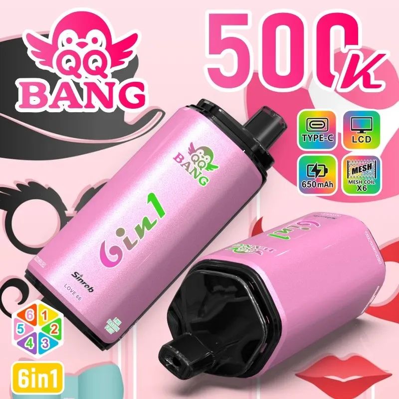 650mAh battery and Type-C port on QQ Bang 500k vape