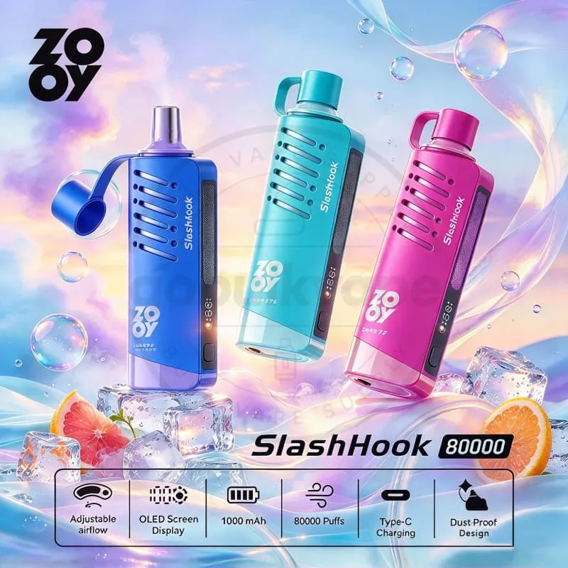 imgi 11 p202610100021101e2e7 Vivivapes ZOOY Slash Hook 80000 Puffs Adjustable Bottom Airflow Ring