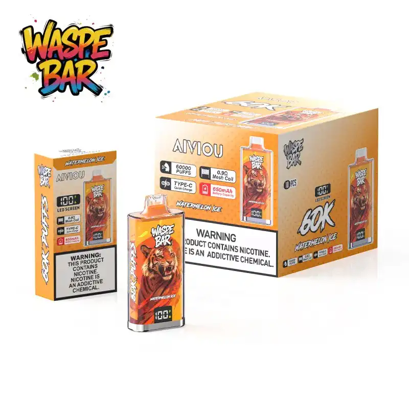 WASPE Bar 60K Puffs Disposable Vape Wholesale | Original Authorized