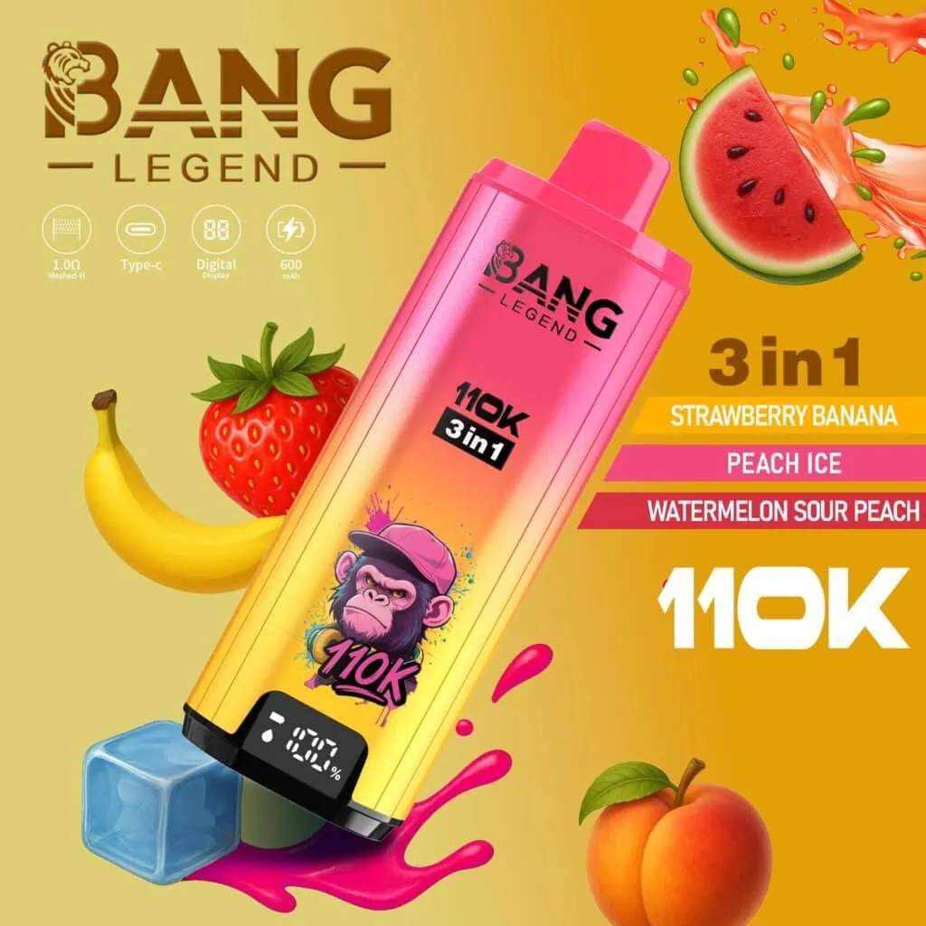 Bang Legend 110k Puffs 11000 Disposable Vape 12 flavors wholesale price