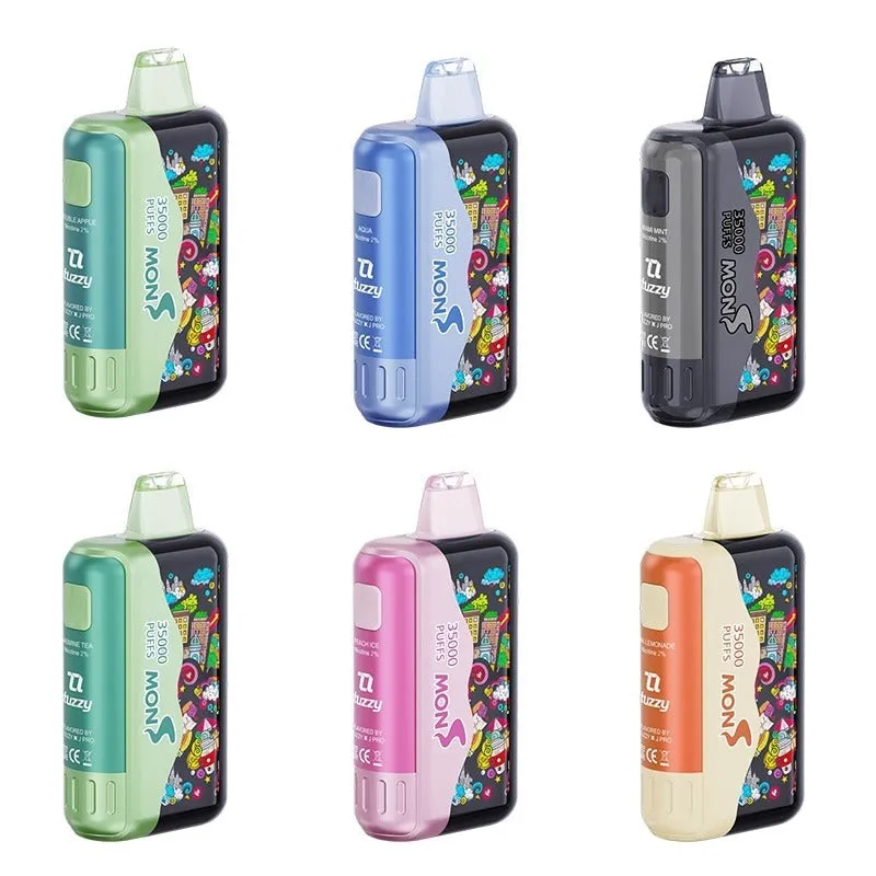 imgi 12 bubblemon 35k Vivivapes Bubblemon Graffiti Tuzzy 35K Japan Warehouse | 35000 Puffs Dual Mode Vape
