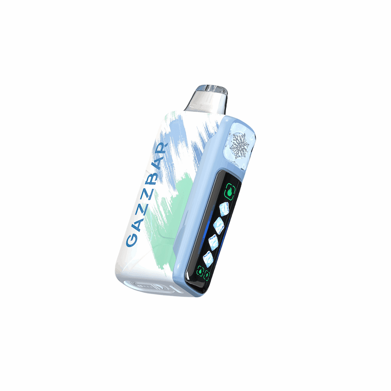 Gazzbar Ice God 50000 Disposable Vape | 50K Puffs, 5-Level Adjustable Ice Coolness, LCD Screen, 30mL 5% Nic Salt, Rechargeable Type-C