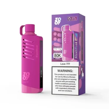 ZOOY Slash Hook 80k 80000 Puffs Big Cloud 50W DTL Disposable Vape With RGB Screen