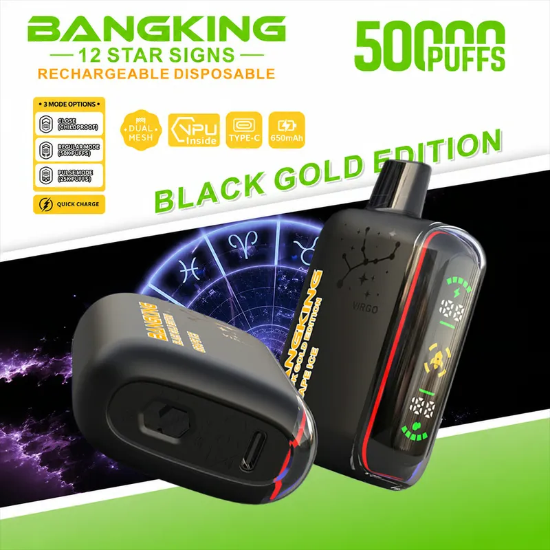 imgi 12 sleekvape Bang King 12 Star Signs 50K puffs grape ice Vivivapes Dual flavor selections of Bang King 50000 puffs vape