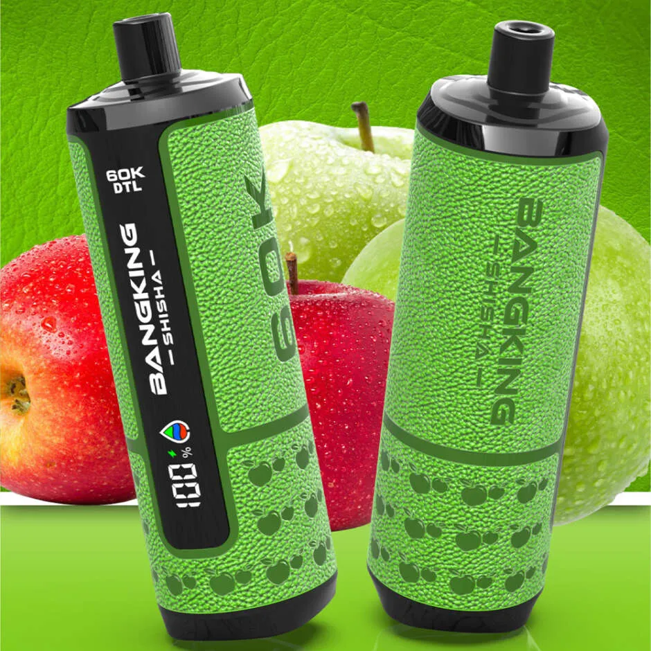 imgi 130 24hvape bang king shisha 60000 puffs double apple 940x940 1 Vivivapes Bang King Shisha 60000 Puffs 60K LED Display DTL Disposable Bangking Vape Pen