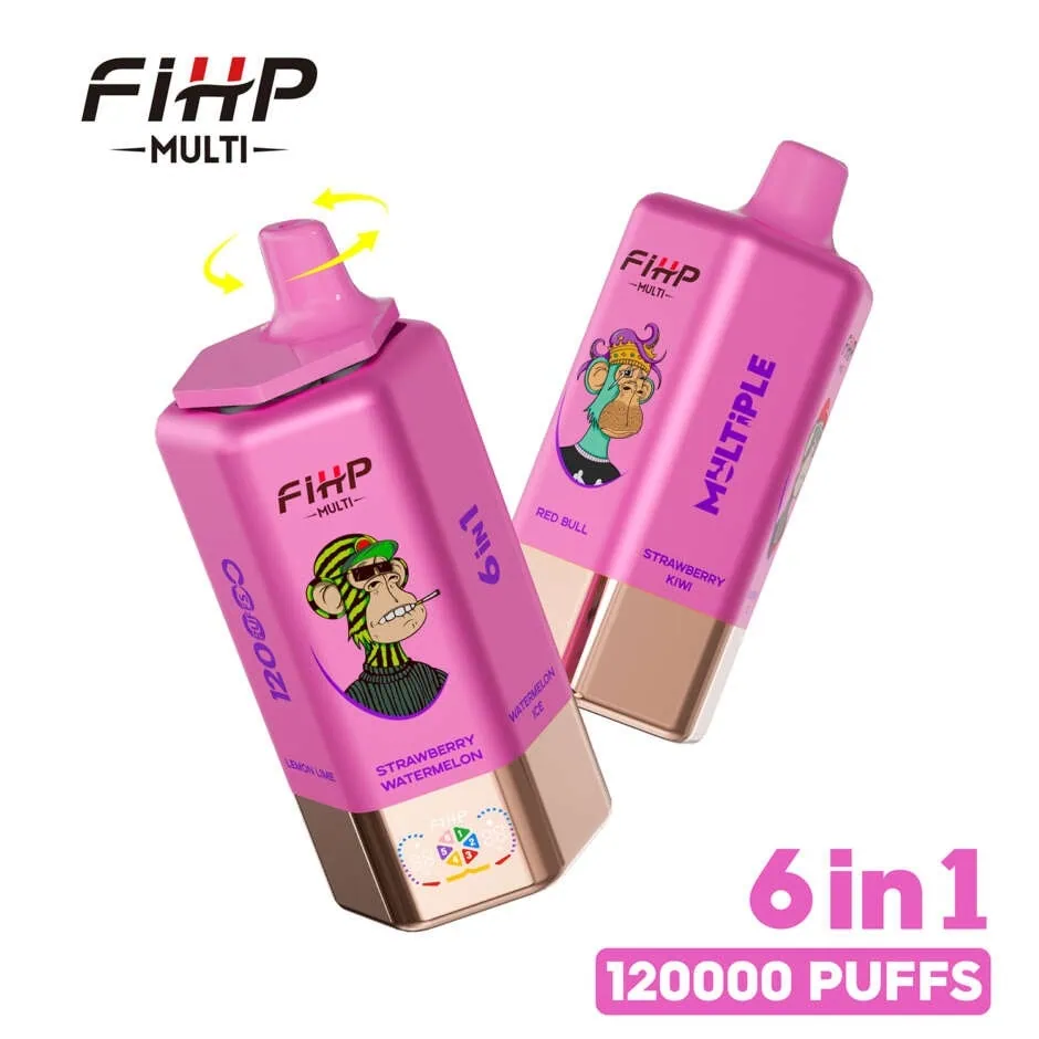 FIHP vape 120000 puffs Dual Mesh coil disposable vape kit