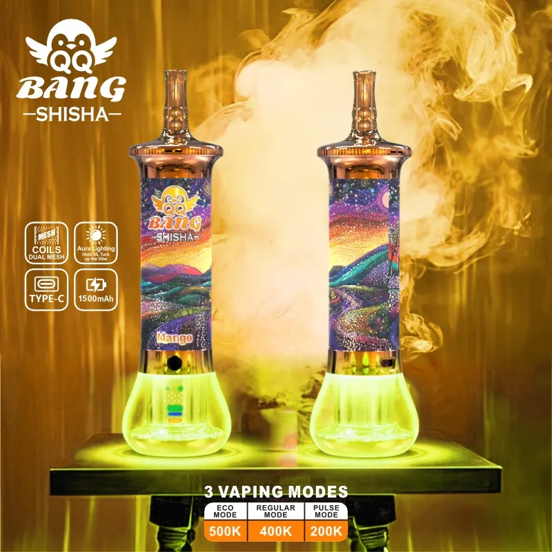 imgi 133 24hvape qq bang shisha 500k mango Vivivapes Tropical Mango flavor QQ Bang 500k Shisha hookah vape.