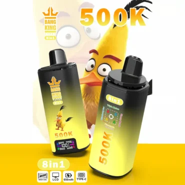 Bang King 500K 8 in 1 Disposable Vape | 500,000 Puffs Bulk Buy