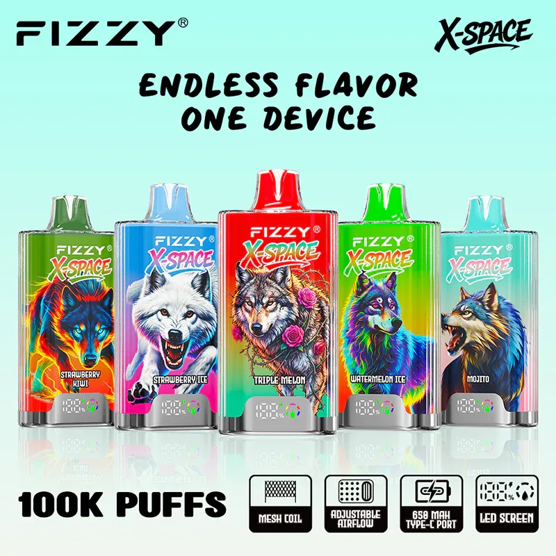 imgi 13 Fizzy100KX Space Vivivapes Exploded view of the dual mesh coil system inside Fizzy X SPACE 100K
