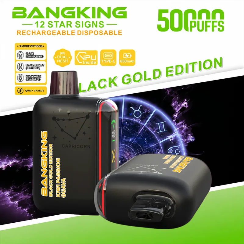 imgi 13 sleekvape Bang King 12 Star Signs 50K puffs kiwi passion guava Vivivapes Cheap Bang King vapes bulk supplier warehouse inventory