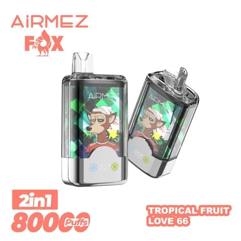 Airmez Fox 2 in 1 80000 Puffs high puff count e-cigarette 