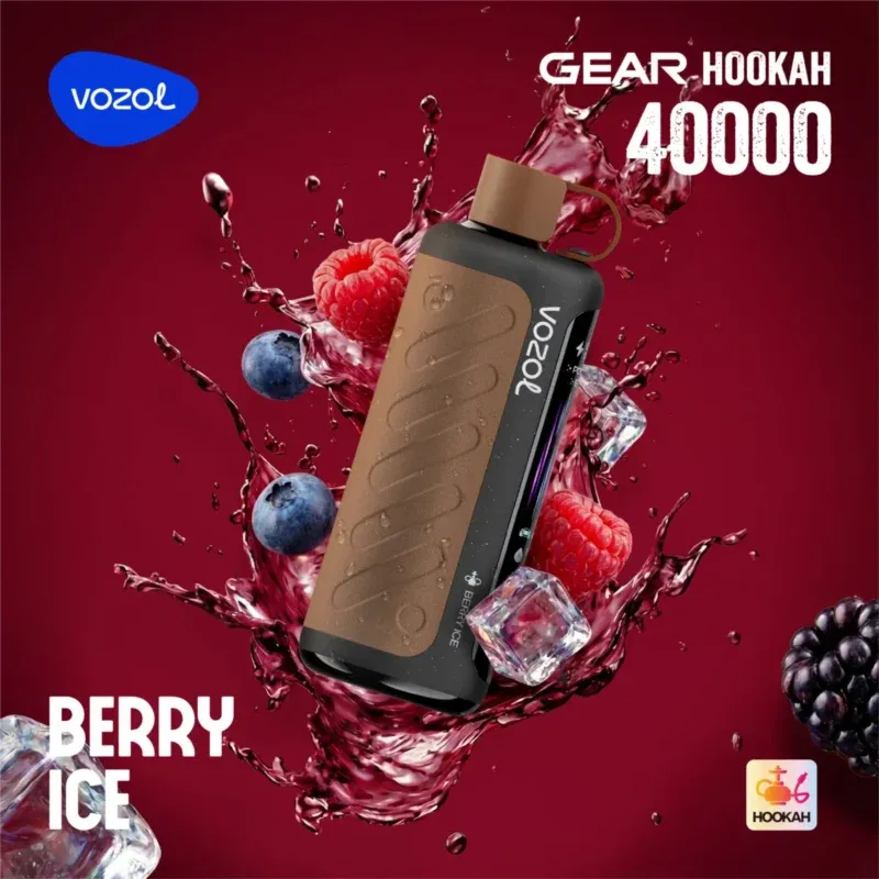 Vozol Gear Hookah 40000 Puffs Shisha Disposable Vape main front view