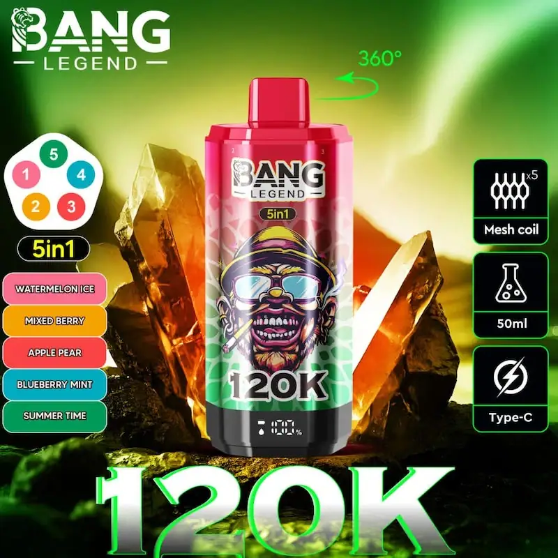 Bang Legend 120000 puffs ODM disposable vape 