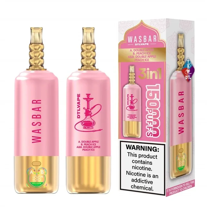 imgi 159 wasbar dtl 150k 3in1 shisha 150k puffs592b5 Vivivapes WASBAR DTL 150K inner packaging box containing 10 pieces