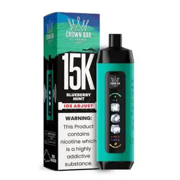 Al Fakher Crown Bar 15000 Ice Adjust | 15k Puffs Disposable Vape with Adjustable Cooling