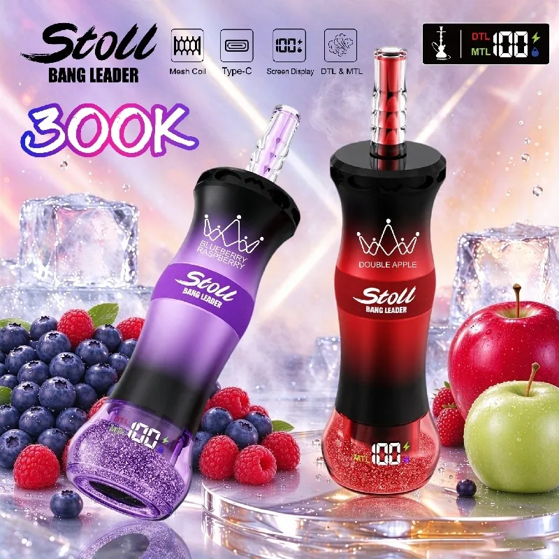 Bang Leader Stoll 300K Puffs Shisha Hookah Disposable Vape Device