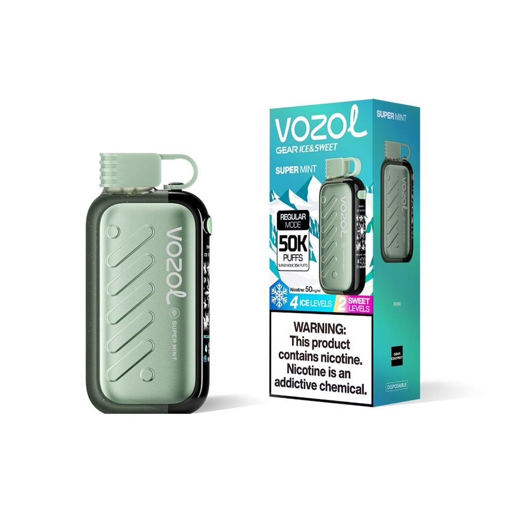 VOZOL Gear 50K Puffs Ice & Sweet flavours 50000 Puff | 50mg Nicotine | 1100mAh Rechargeable