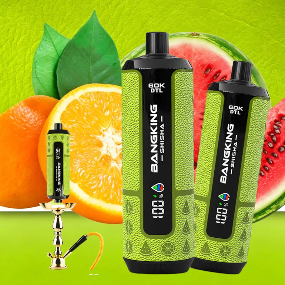 imgi 184 24hvape bang king shisha 60000 puffs watermelon lime 940x940 1 Vivivapes Authentic Bang King Shisha 60k disposable pods vendor in Spain