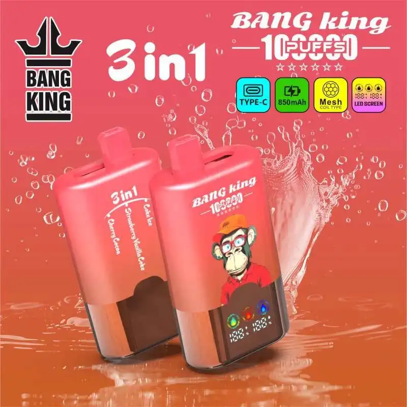 Bang King Vape 100k Puffs 100000 Disposable Vape | 3 in 1 Triple Flavor | 850mAh