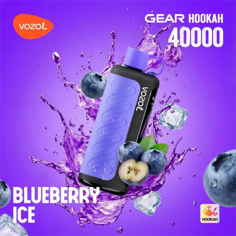 Dual Mesh Coil heating technology inside Vozol Gear Hookah 40K