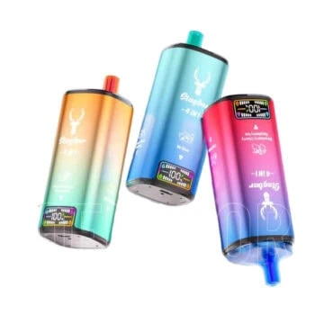 Stag Bar 80000 80k Puffs 4in1 Disposable Vape Rechargeable LCD Display 1000mAh Battery EU Warehouse