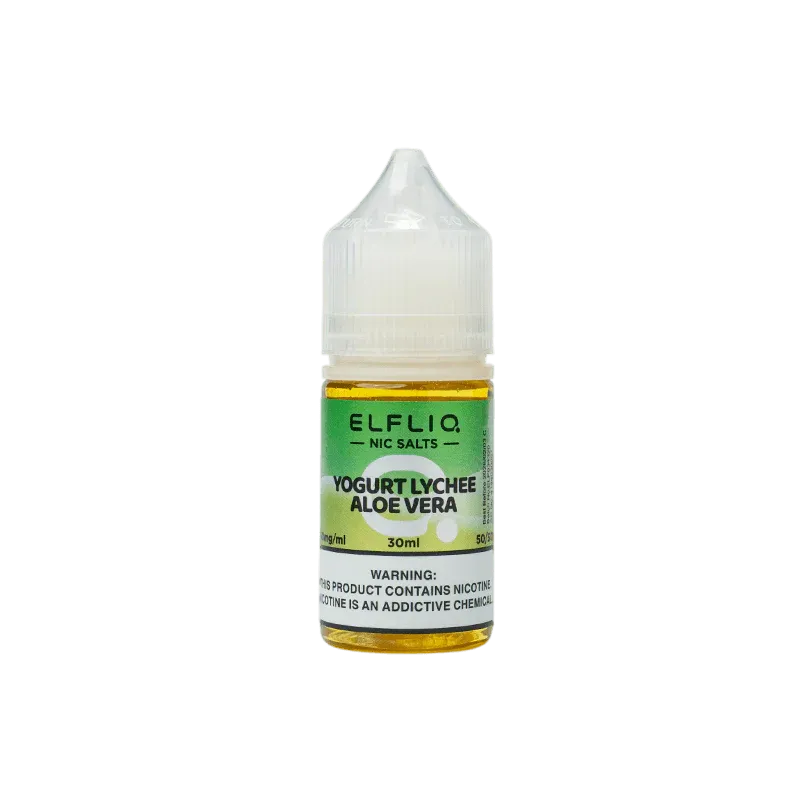 Smooth throat hit from Elf Bar liquid 50mg nicotine salt formula.