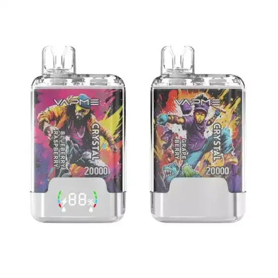 VAPME Crystal 20000 Puffs Rechargeable Disposable Vape