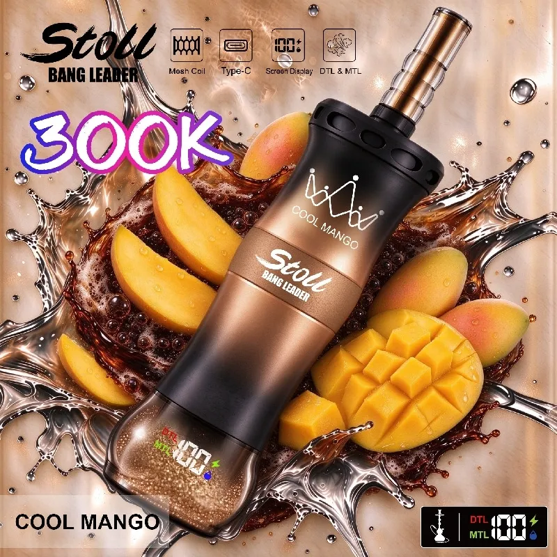 Bang Leader Stoll 300K Puffs vs Al Fakher Crown Bar Shisha Vape