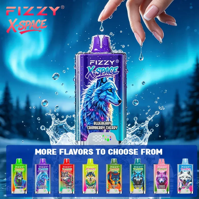 imgi 24 Fizzy X Space 100K 100000 Puffs Vape 4 Vivivapes 650mAh rechargeable battery layout on Fizzy disposable vape device